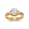 Load image into Gallery viewer, vine-split-band-radiant-cut-diamond-wedding-set-in-yellow-gold-FDENR3211RAANGLE3-NL-YG.jpg