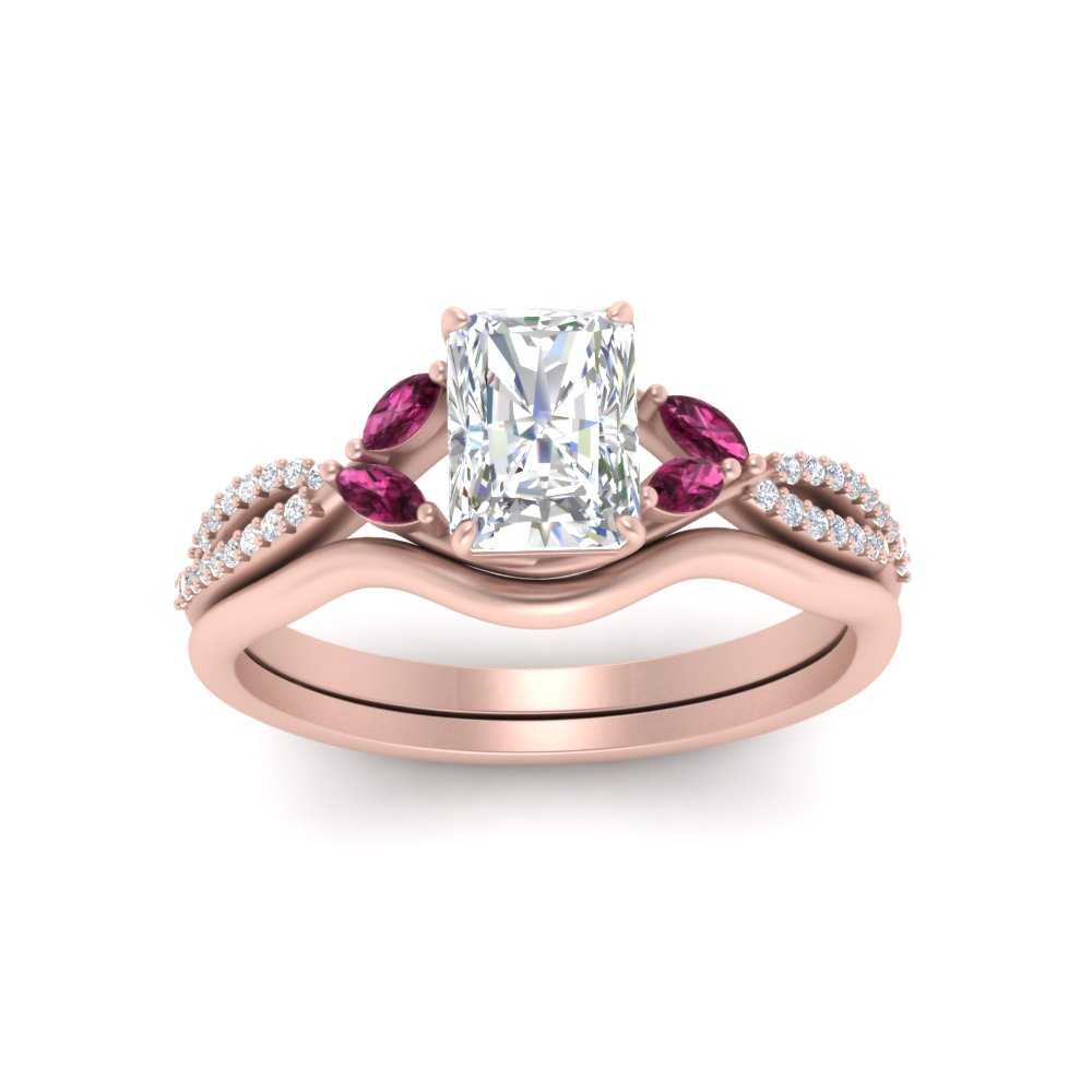 vine-split-band-radiant-cut-diamond-wedding-set-with-pink-sapphire-in-rose-gold-FDENR3211RAGSADRPIANGLE3-NL-RG.jpg