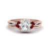 Load image into Gallery viewer, vine-split-band-radiant-cut-diamond-wedding-set-with-ruby-in-rose-gold-FDENR3211RAGRUDRANGLE3-NL-RG.jpg