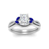 Load image into Gallery viewer, vine-split-band-radiant-cut-diamond-wedding-set-with-sapphire-in-white-gold-FDENR3211RAGSABLANGLE3-NL-WG.jpg