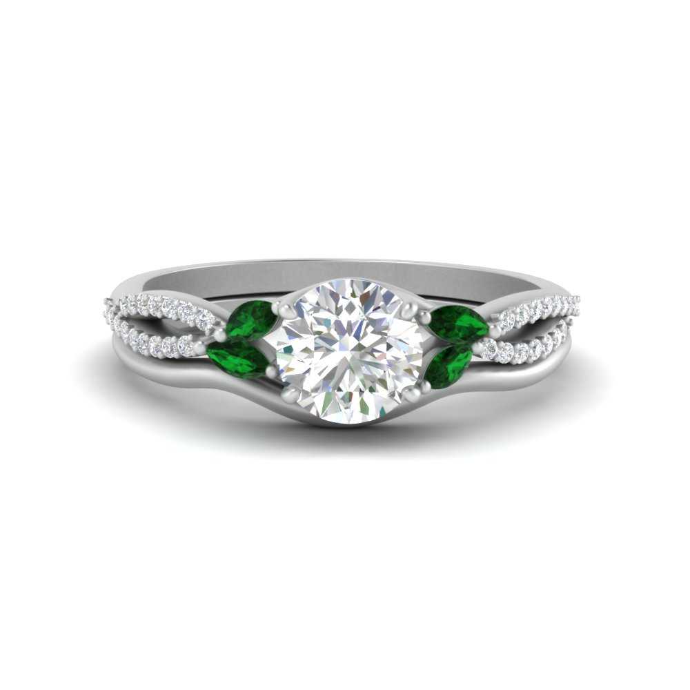 vine-split-band-round-cut-diamond-wedding-set-with-emerald-in-white-gold-FDENR3211ROGEMGRANGLE3-NL-WG.jpg