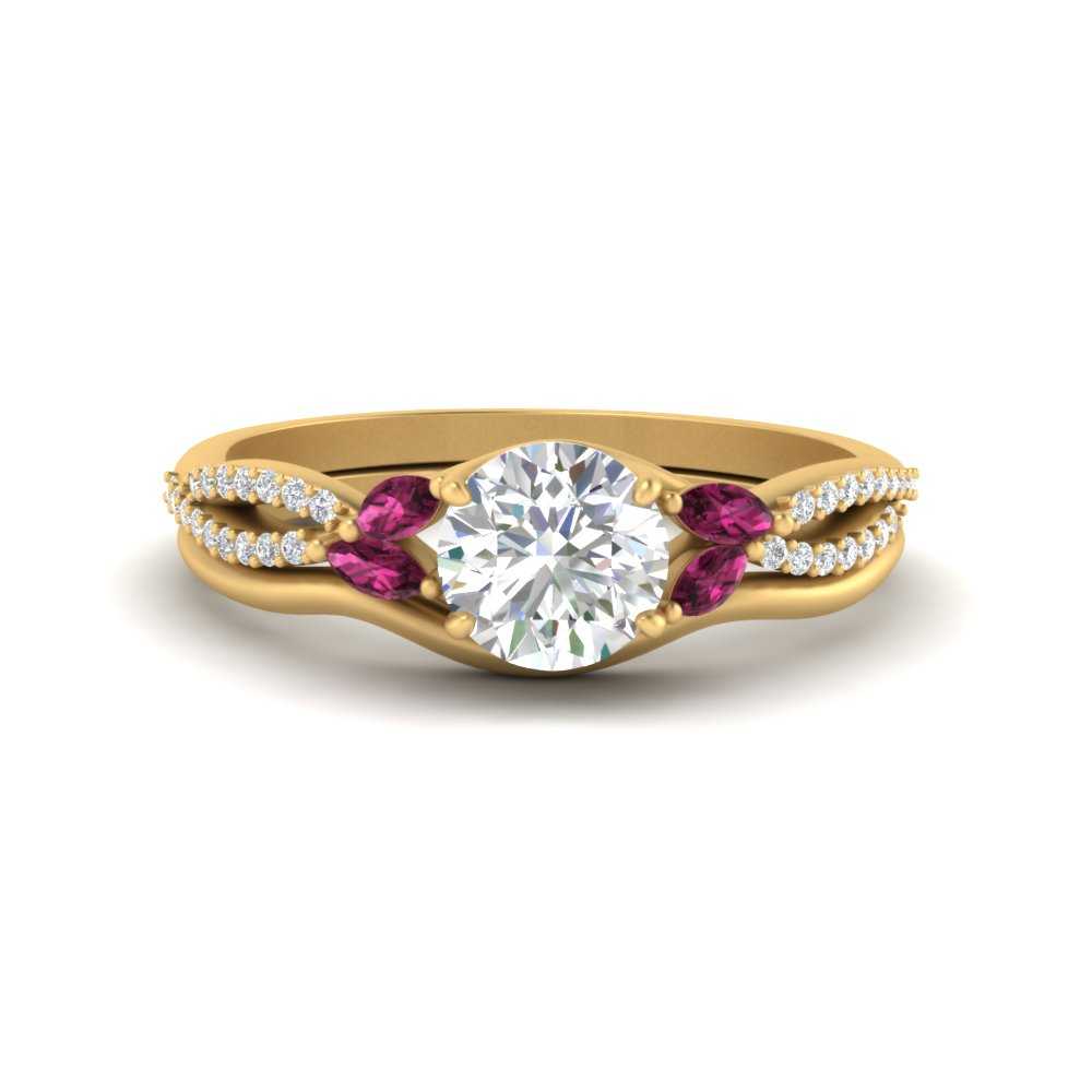 vine-split-band-round-cut-diamond-wedding-set-with-pink-sapphire-in-yellow-gold-FDENR3211ROGSADRPIANGLE3-NL-YG.jpg