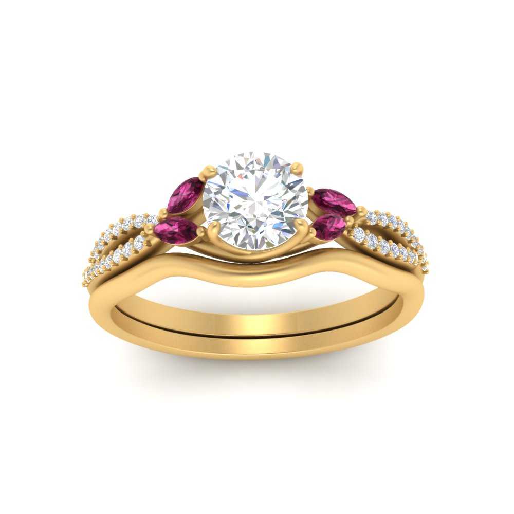 vine-split-band-round-cut-diamond-wedding-set-with-pink-sapphire-in-yellow-gold-FDENR3211ROGSADRPIANGLE3-NL-YG.jpg