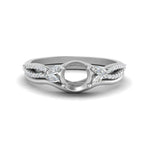 Load image into Gallery viewer, vine-split-band-semi-mount-diamond-wedding-set-in-white-gold-FDENR3211SMANGLE3-NL-WG.jpg