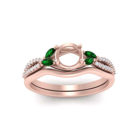 vine-split-band-semi-mount-diamond-wedding-set-with-emerald-in-rose-gold-FDENR3211SMGEMGRANGLE3-NL-RG.jpg