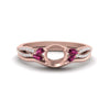 Load image into Gallery viewer, vine-split-band-semi-mount-diamond-wedding-set-with-pink-sapphire-in-rose-gold-FDENR3211SMGSADRPIANGLE3-NL-RG.jpg