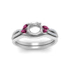 Load image into Gallery viewer, vine-split-band-semi-mount-diamond-wedding-set-with-pink-sapphire-in-white-gold-FDENR3211SMGSADRPIANGLE3-NL-WG.jpg
