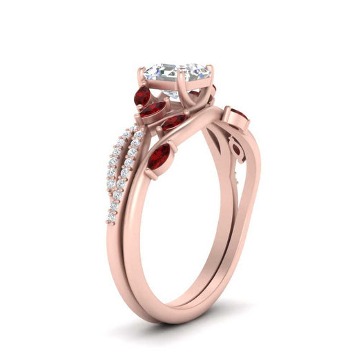 vine-willow-asscher-cut-diamond-ring-with-ruby-willow-wedding-set-in-rose-gold-FDENR3211ASGRUDRANGLE3-NL-RG