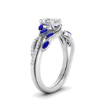 Load image into Gallery viewer, vine-willow-asscher-cut-diamond-ring-with-sapphire-willow-wedding-set-in-white-gold-FDENR3211ASGSABLANGLE3-NL-WG