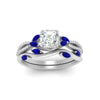 Load image into Gallery viewer, vine-willow-asscher-cut-diamond-ring-with-sapphire-willow-wedding-set-in-white-gold-FDENR3211ASGSABLANGLE3-NL-WG