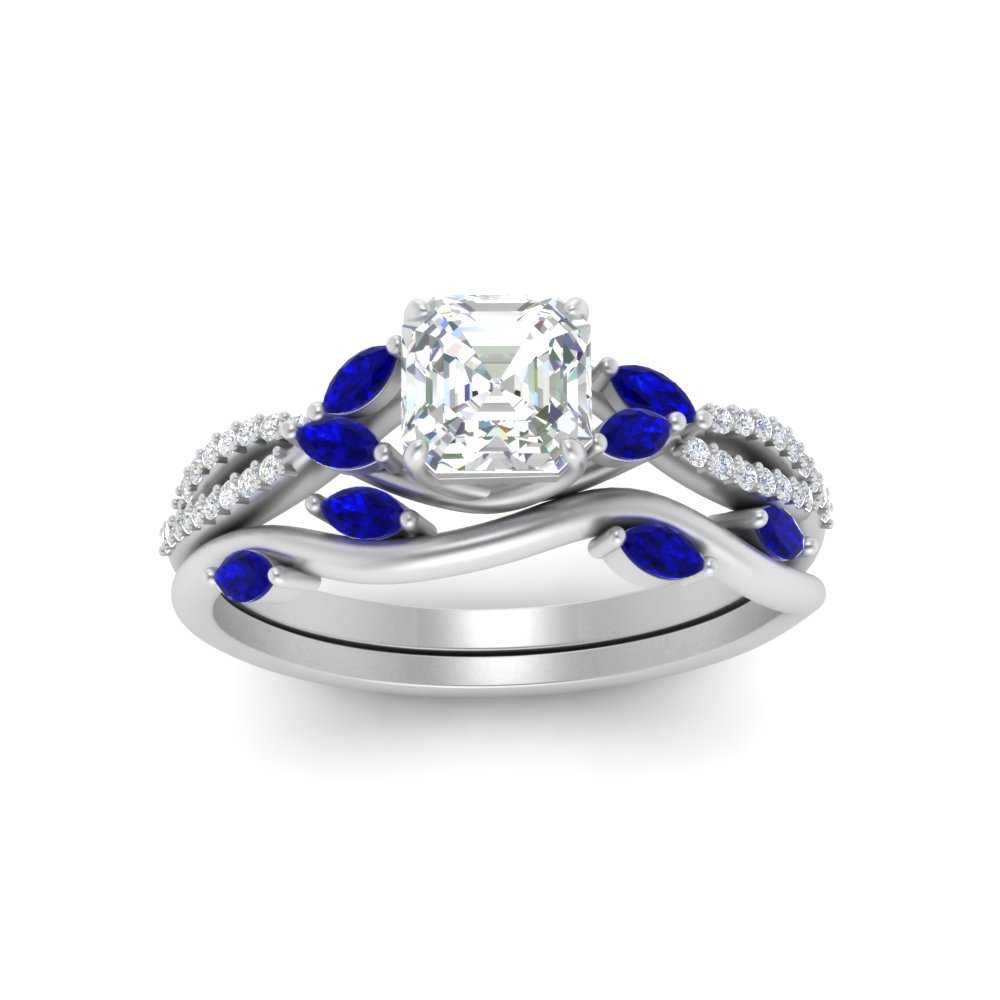 vine-willow-asscher-cut-diamond-ring-with-sapphire-willow-wedding-set-in-white-gold-FDENR3211ASGSABLANGLE3-NL-WG