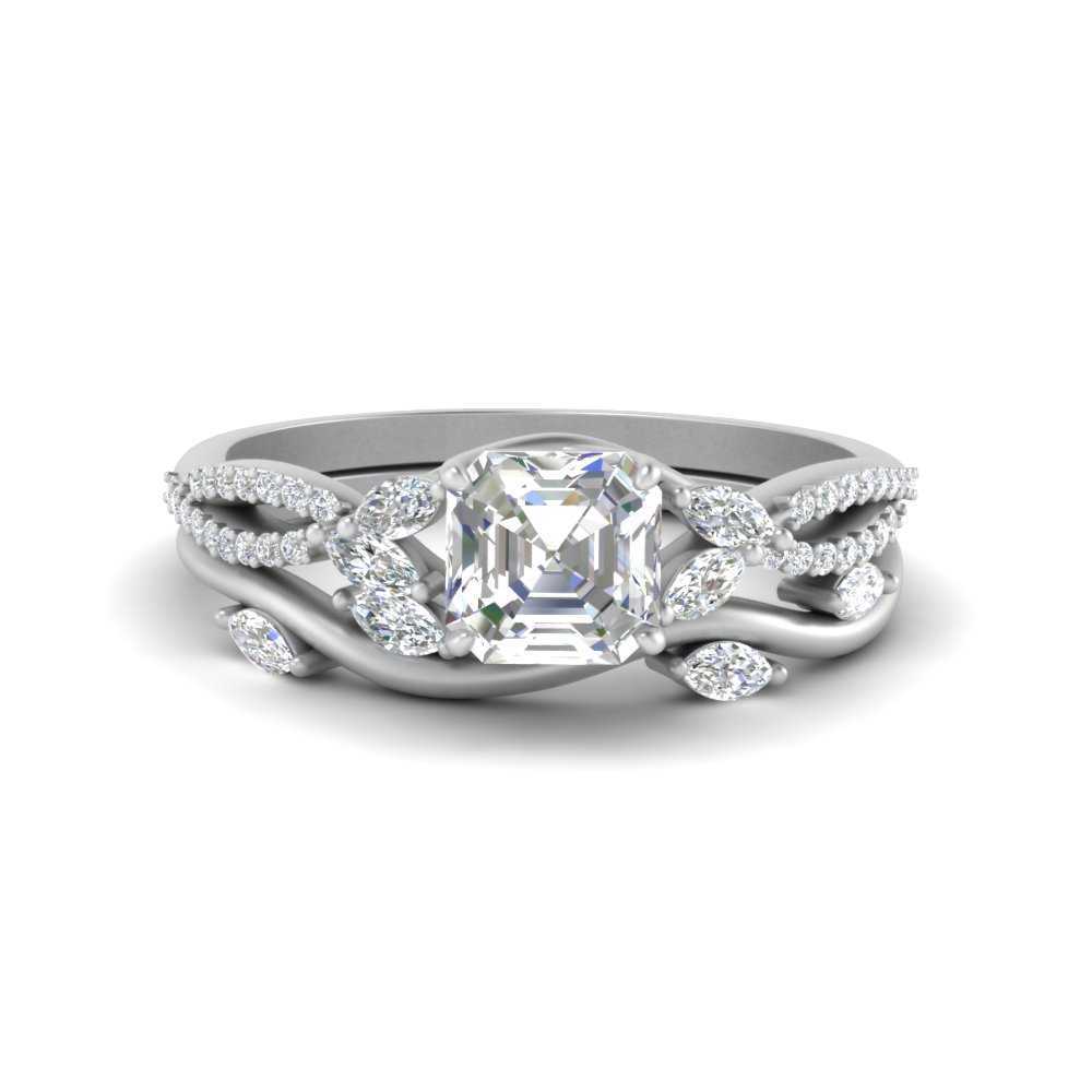 vine-willow-asscher-cut-diamond-ring-with-willow-wedding-set-in-white-gold-FDENR3211ASANGLE3-NL-WG