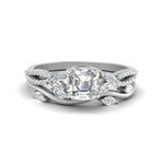 Load image into Gallery viewer, vine-willow-asscher-cut-diamond-ring-with-willow-wedding-set-in-white-gold-FDENR3211ASANGLE3-NL-WG
