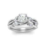 Load image into Gallery viewer, vine-willow-asscher-cut-diamond-ring-with-willow-wedding-set-in-white-gold-FDENR3211ASANGLE3-NL-WG
