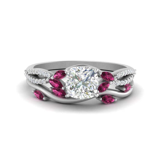 vine-willow-cushion-cut-diamond-ring-with-pink-sapphire-willow-wedding-set-in-white-gold-FDENR3211CUGSADRPIANGLE3-NL-WG