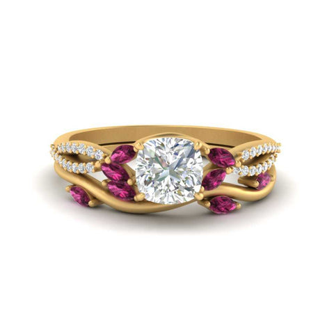 vine-willow-cushion-cut-diamond-ring-with-pink-sapphire-willow-wedding-set-in-yellow-gold-FDENR3211CUGSADRPIANGLE3-NL-YG