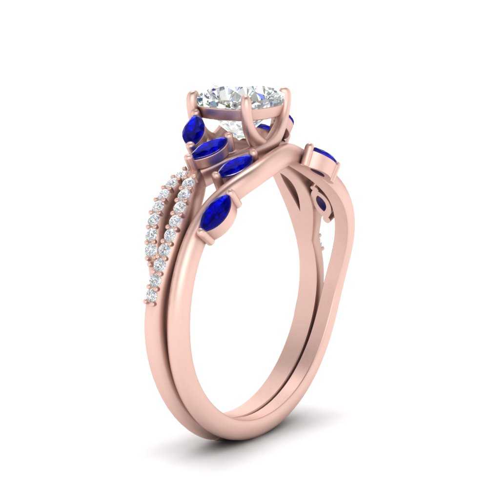 vine-willow-cushion-cut-diamond-ring-with-sapphire-willow-wedding-set-in-rose-gold-FDENR3211CUGSABLANGLE3-NL-RG