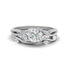 Load image into Gallery viewer, vine-willow-cushion-cut-diamond-ring-with-willow-wedding-set-in-white-gold-FDENR3211CUANGLE3-NL-WG