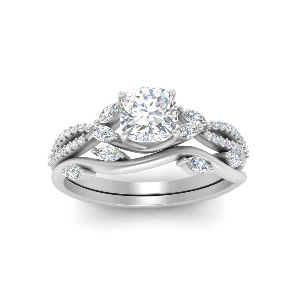 vine-willow-cushion-cut-diamond-ring-with-willow-wedding-set-in-white-gold-FDENR3211CUANGLE3-NL-WG