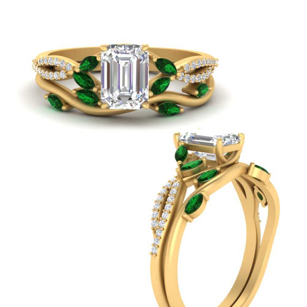 vine-willow-emerald-cut-diamond-ring-with-emerald-willow-wedding-set-in-yellow-gold-FDENR3211EMGEMGRANGLE3-NL-YG