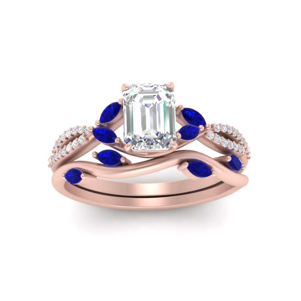 vine-willow-emerald-cut-diamond-ring-with-sapphire-willow-wedding-set-in-rose-gold-FDENR3211EMGSABLANGLE3-NL-RG