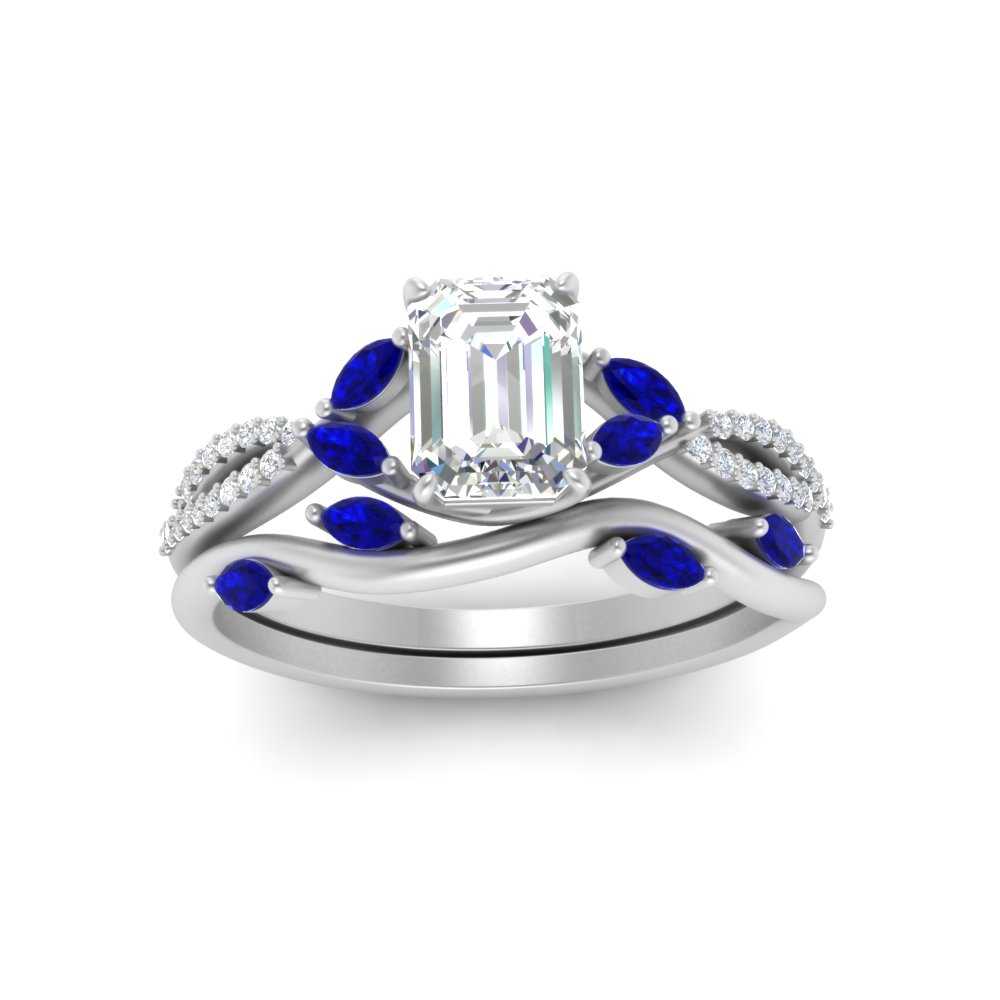 vine-willow-emerald-cut-diamond-ring-with-sapphire-willow-wedding-set-in-white-gold-FDENR3211EMGSABLANGLE3-NL-WG