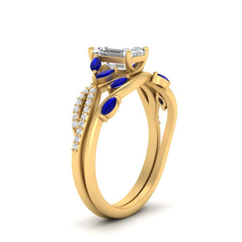 vine-willow-emerald-cut-diamond-ring-with-sapphire-willow-wedding-set-in-yellow-gold-FDENR3211EMGSABLANGLE3-NL-YG