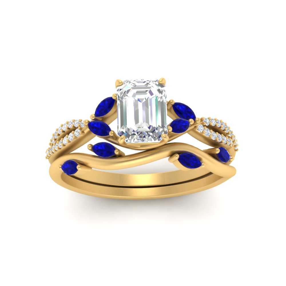 vine-willow-emerald-cut-diamond-ring-with-sapphire-willow-wedding-set-in-yellow-gold-FDENR3211EMGSABLANGLE3-NL-YG