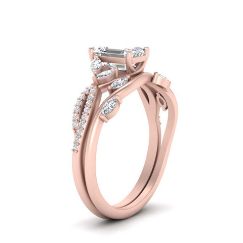 vine-willow-emerald-cut-diamond-ring-with-willow-wedding-set-in-rose-gold-FDENR3211EMANGLE3-NL-RG
