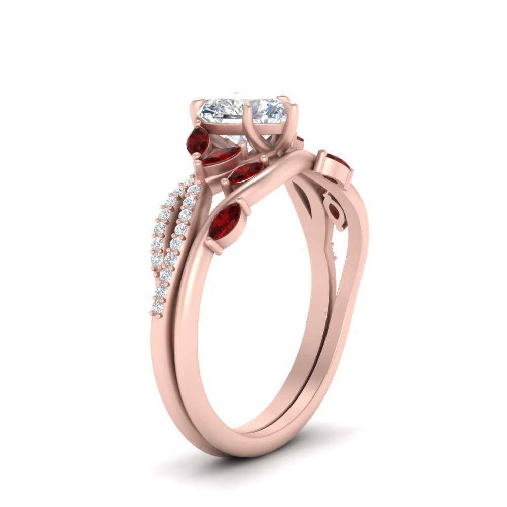 vine-willow-heart-shaped-diamond-ring-with-ruby-willow-wedding-set-in-rose-gold-FDENR3211HTGRUDRANGLE3-NL-RG