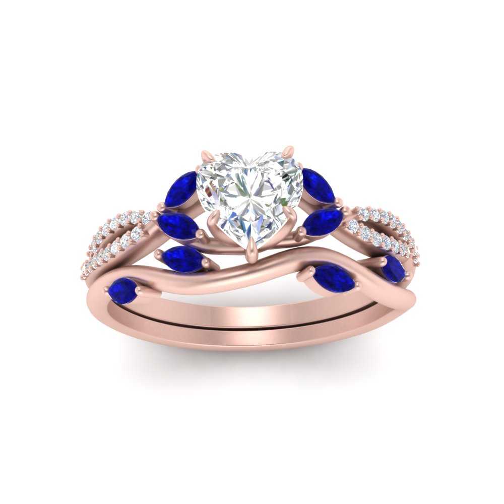 vine-willow-heart-shaped-diamond-ring-with-sapphire-willow-wedding-set-in-rose-gold-FDENR3211HTGSABLANGLE3-NL-RG