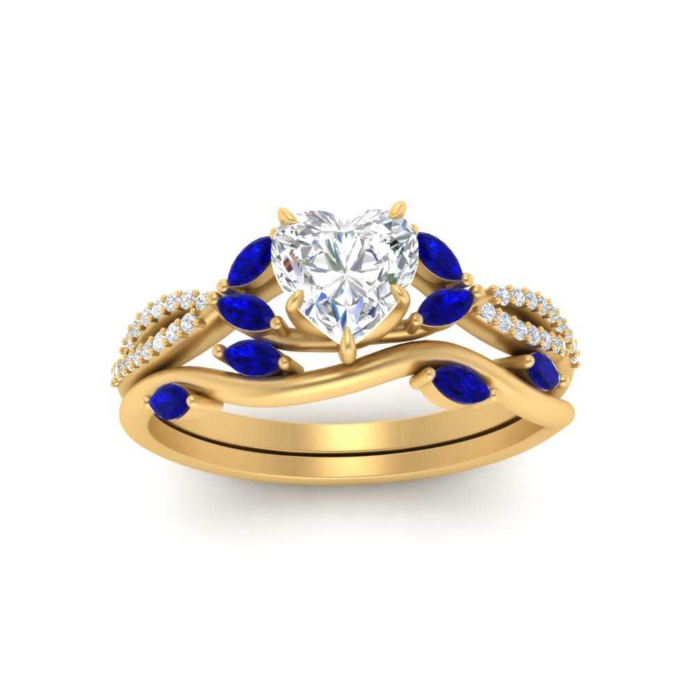 vine-willow-heart-shaped-diamond-ring-with-sapphire-willow-wedding-set-in-yellow-gold-FDENR3211HTGSABLANGLE3-NL-YG