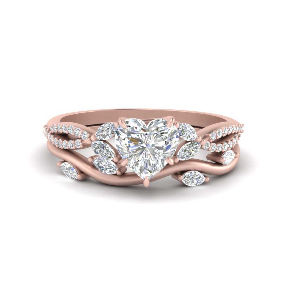 vine-willow-heart-shaped-diamond-ring-with-willow-wedding-set-in-rose-gold-FDENR3211HTANGLE3-NL-RG