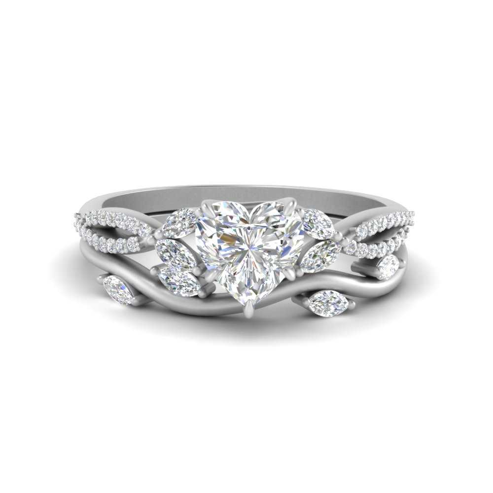 vine-willow-heart-shaped-diamond-ring-with-willow-wedding-set-in-white-gold-FDENR3211HTANGLE3-NL-WG