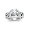 Load image into Gallery viewer, vine-willow-heart-shaped-diamond-ring-with-willow-wedding-set-in-white-gold-FDENR3211HTANGLE3-NL-WG