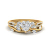 Load image into Gallery viewer, vine-willow-heart-shaped-diamond-ring-with-willow-wedding-set-in-yellow-gold-FDENR3211HTANGLE3-NL-YG