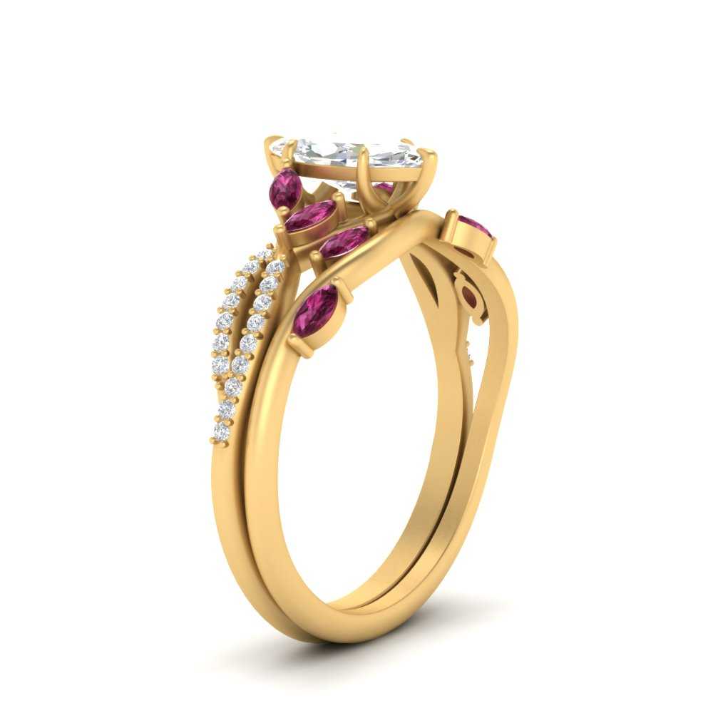 vine-willow-marquise-cut-diamond-ring-with-pink-sapphire-willow-wedding-set-in-yellow-gold-FDENR3211MQGSADRPIANGLE3-NL-YG