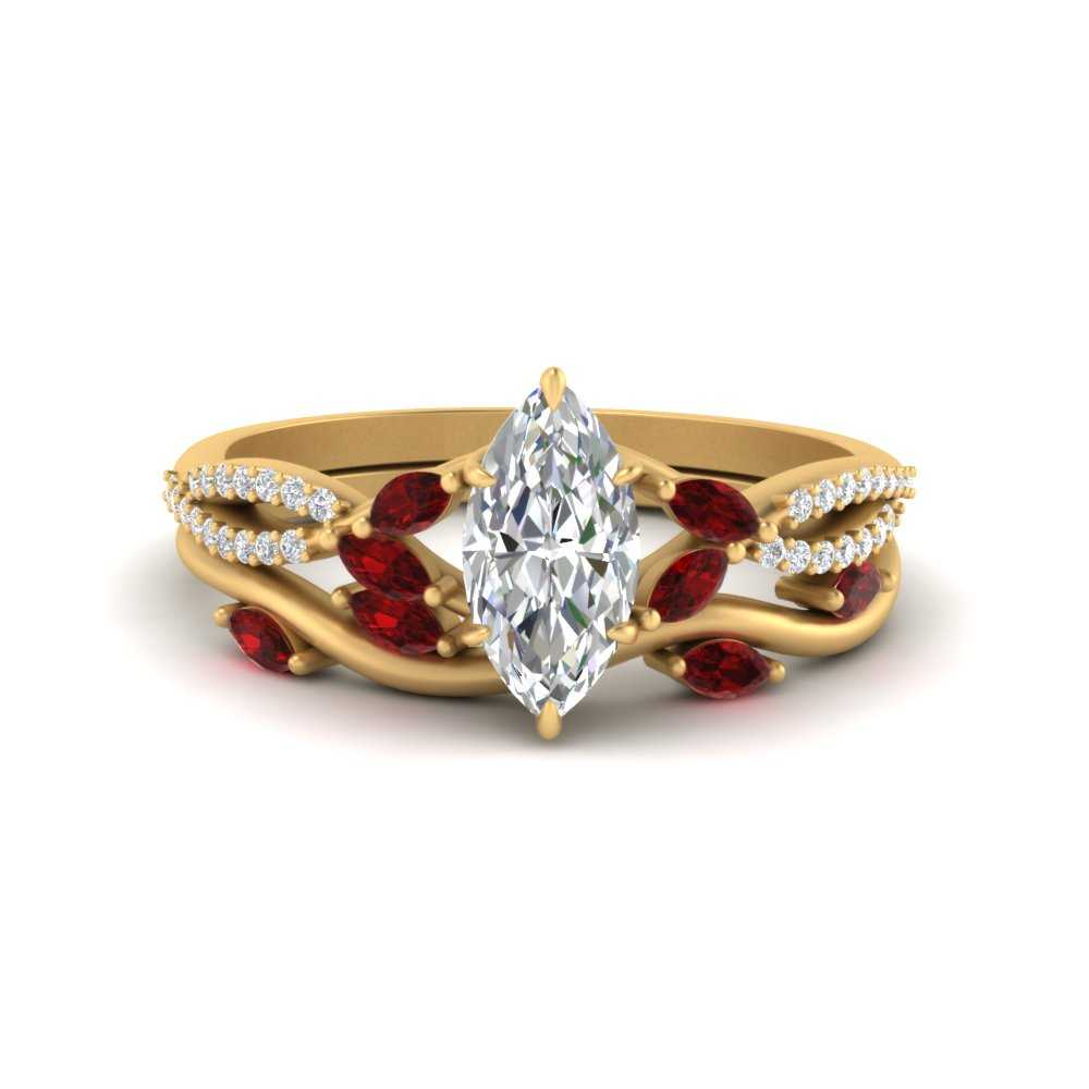 vine-willow-marquise-cut-diamond-ring-with-ruby-willow-wedding-set-in-yellow-gold-FDENR3211MQGRUDRANGLE3-NL-YG