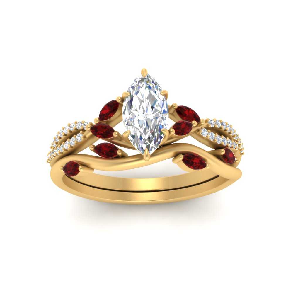 vine-willow-marquise-cut-diamond-ring-with-ruby-willow-wedding-set-in-yellow-gold-FDENR3211MQGRUDRANGLE3-NL-YG