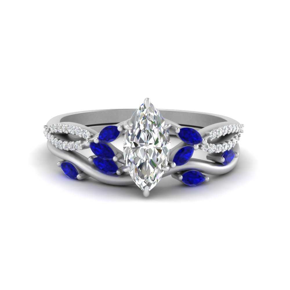 vine-willow-marquise-cut-diamond-ring-with-sapphire-willow-wedding-set-in-white-gold-FDENR3211MQGSABLANGLE3-NL-WG