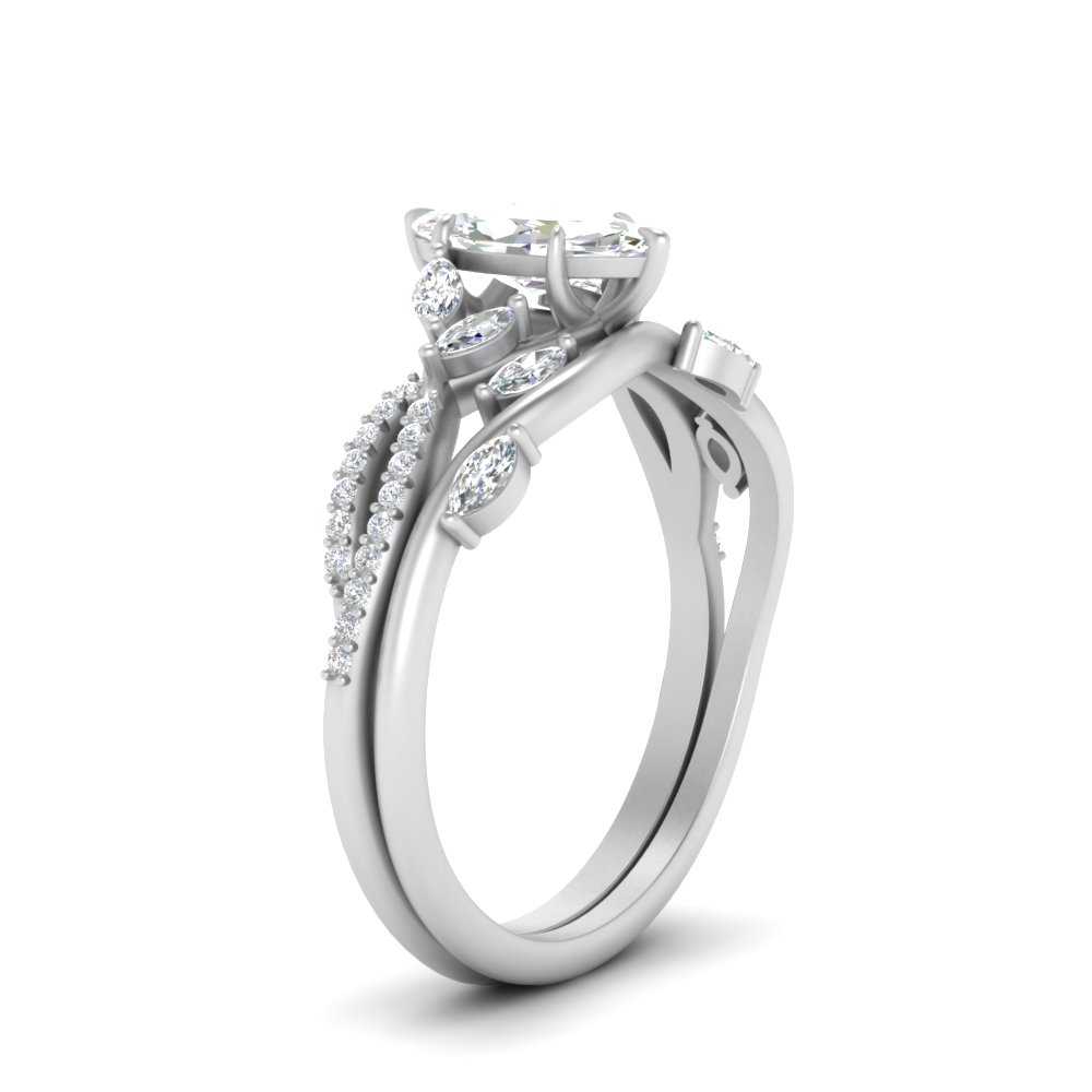 vine-willow-marquise-cut-diamond-ring-with-willow-wedding-set-in-white-gold-FDENR3211MQANGLE3-NL-WG