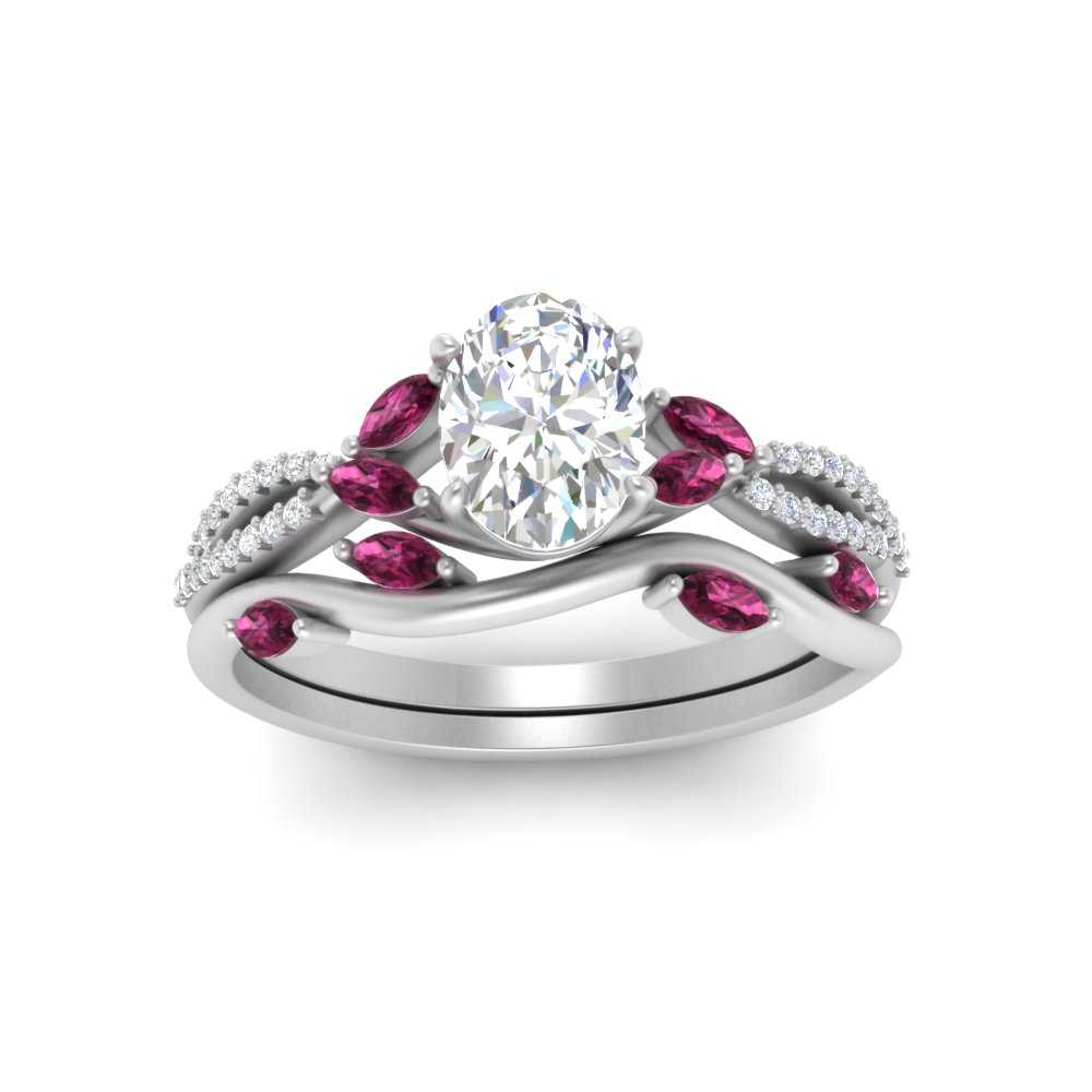 vine-willow-oval-shaped-diamond-ring-with-pink-sapphire-willow-wedding-set-in-white-gold-FDENR3211OVGSADRPIANGLE3-NL-WG