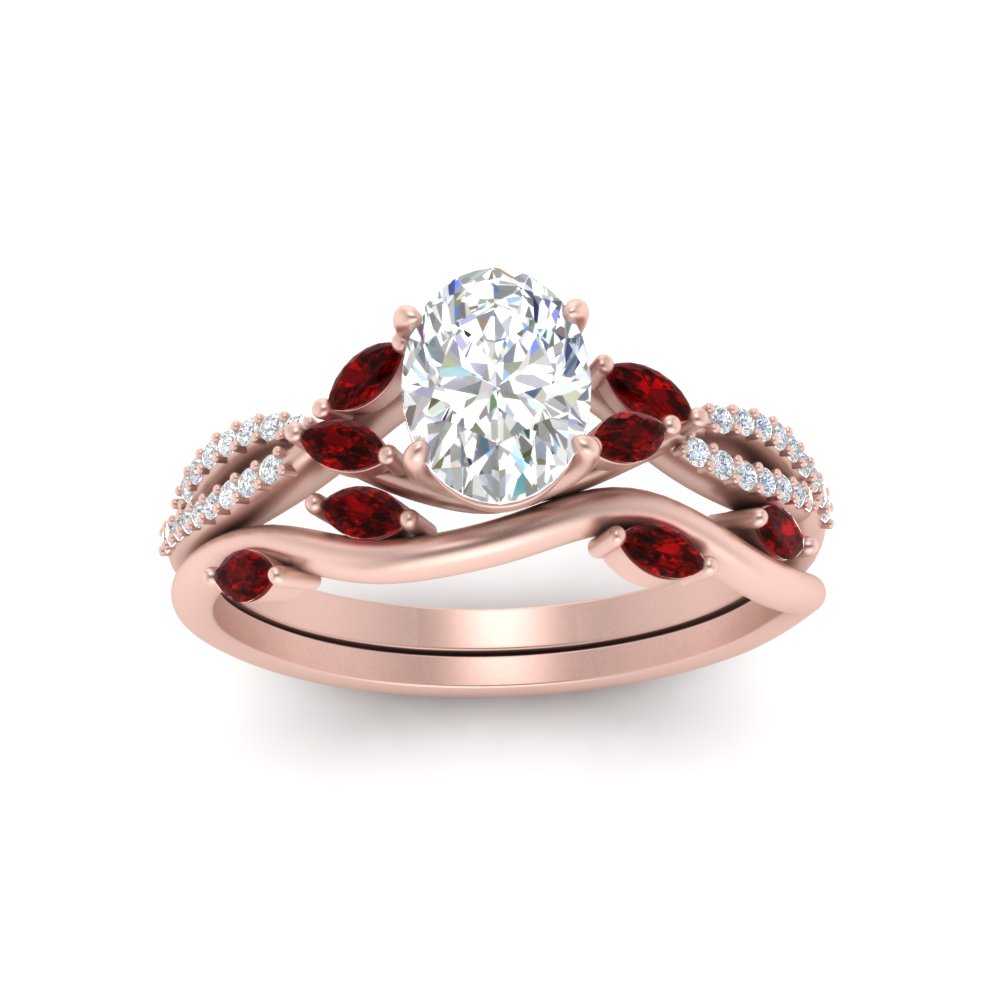 vine-willow-oval-shaped-diamond-ring-with-ruby-willow-wedding-set-in-rose-gold-FDENR3211OVGRUDRANGLE3-NL-RG