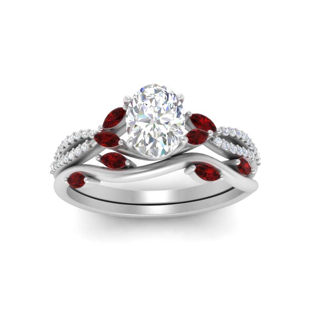 vine-willow-oval-shaped-diamond-ring-with-ruby-willow-wedding-set-in-white-gold-FDENR3211OVGRUDRANGLE3-NL-WG