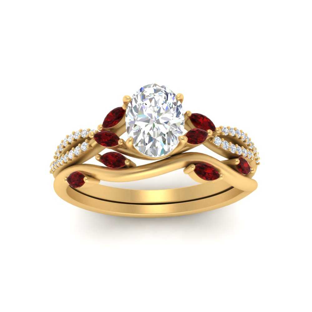 vine-willow-oval-shaped-diamond-ring-with-ruby-willow-wedding-set-in-yellow-gold-FDENR3211OVGRUDRANGLE3-NL-YG