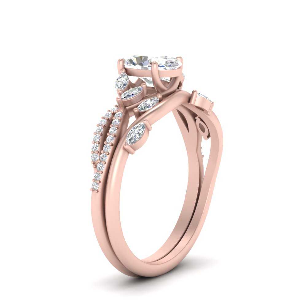 vine-willow-oval-shaped-diamond-ring-with-willow-wedding-set-in-rose-gold-FDENR3211OVANGLE3-NL-RG
