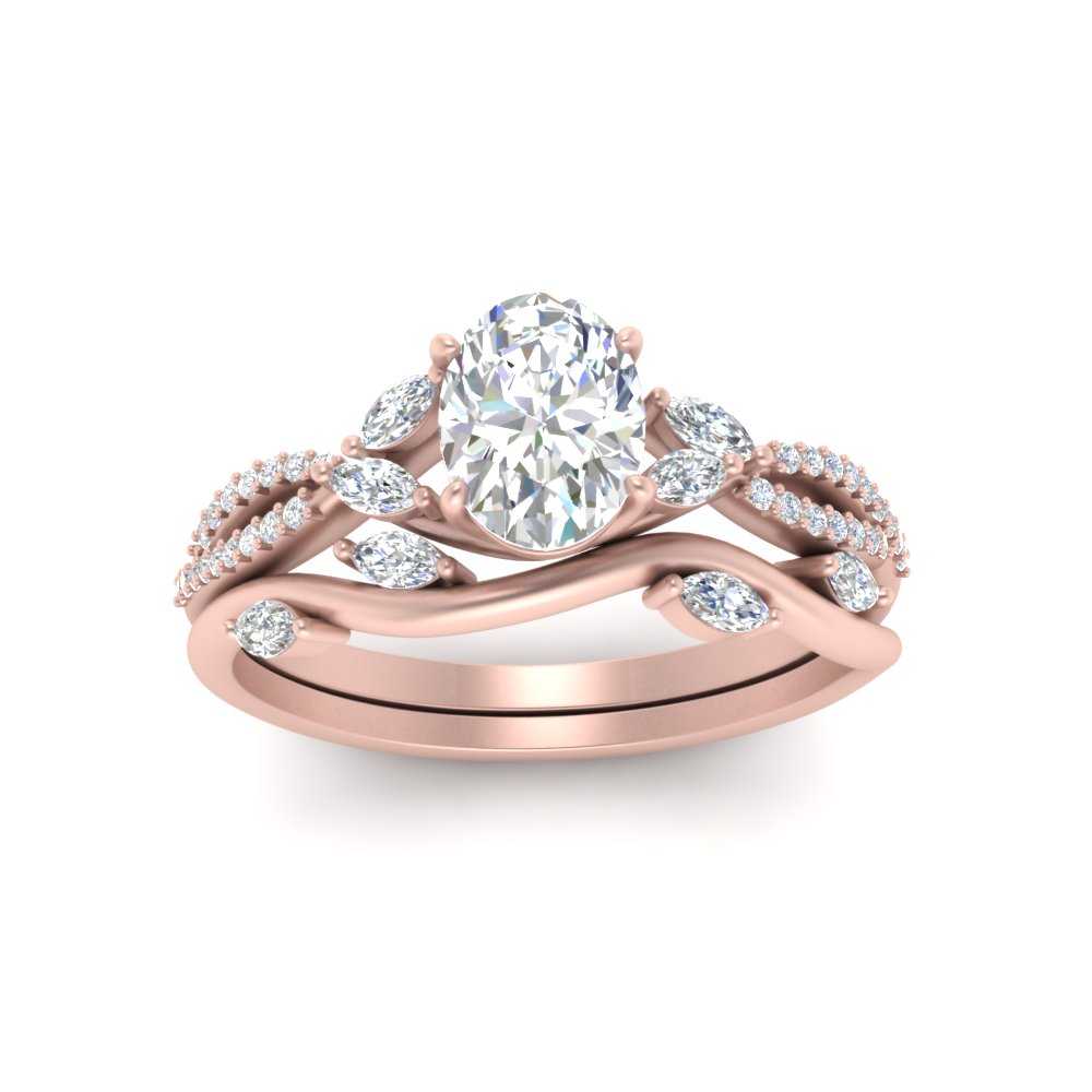 vine-willow-oval-shaped-diamond-ring-with-willow-wedding-set-in-rose-gold-FDENR3211OVANGLE3-NL-RG