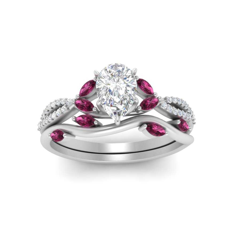 vine-willow-pear-shaped-diamond-ring-with-pink-sapphire-willow-wedding-set-in-white-gold-FDENR3211PEGSADRPIANGLE3-NL-WG