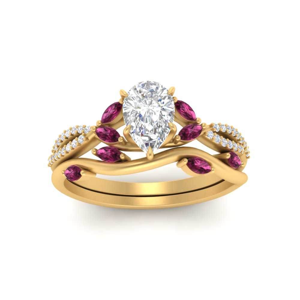 vine-willow-pear-shaped-diamond-ring-with-pink-sapphire-willow-wedding-set-in-yellow-gold-FDENR3211PEGSADRPIANGLE3-NL-YG