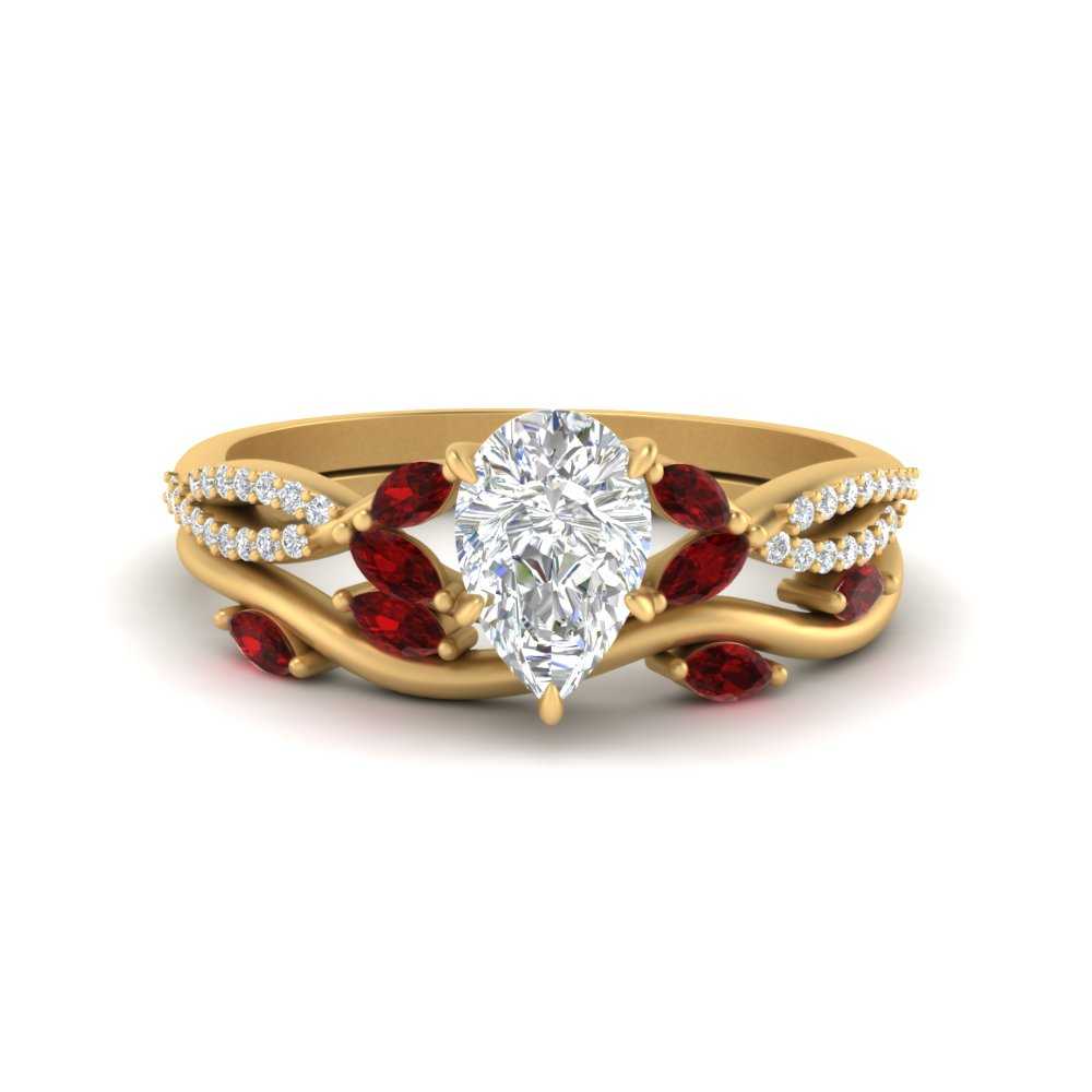 vine-willow-pear-shaped-diamond-ring-with-ruby-willow-wedding-set-in-yellow-gold-FDENR3211PEGRUDRANGLE3-NL-YG